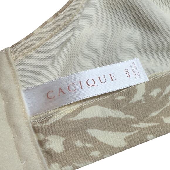 NEW Cacique Lightly Lined Full Coverage Bra Size 44D - Picture 4 of 6